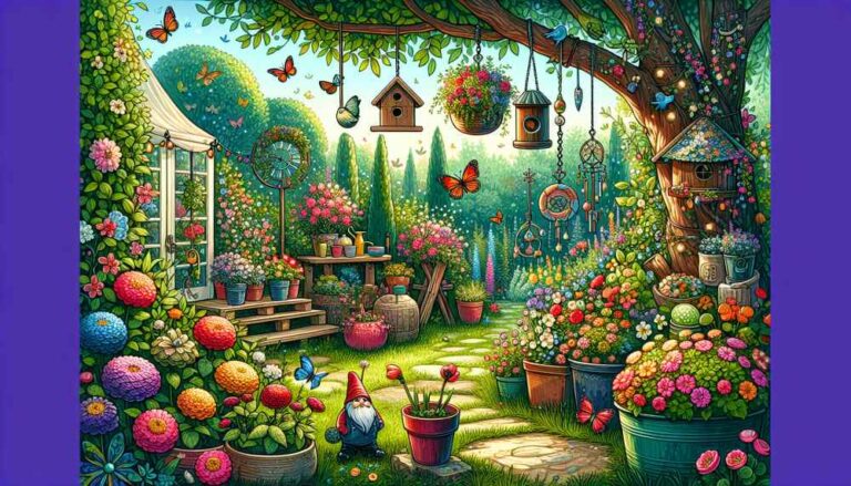 Najciekawsze dekoracje ogrodowe – zaskocz swój ogród i siebie